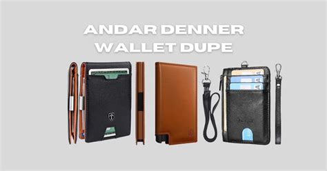 denner wallet dupe|andar ranger wallet.